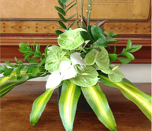 受話器の近くに